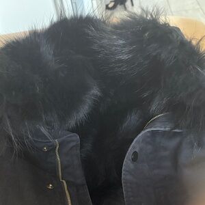 Luxurious Black Fur Vest